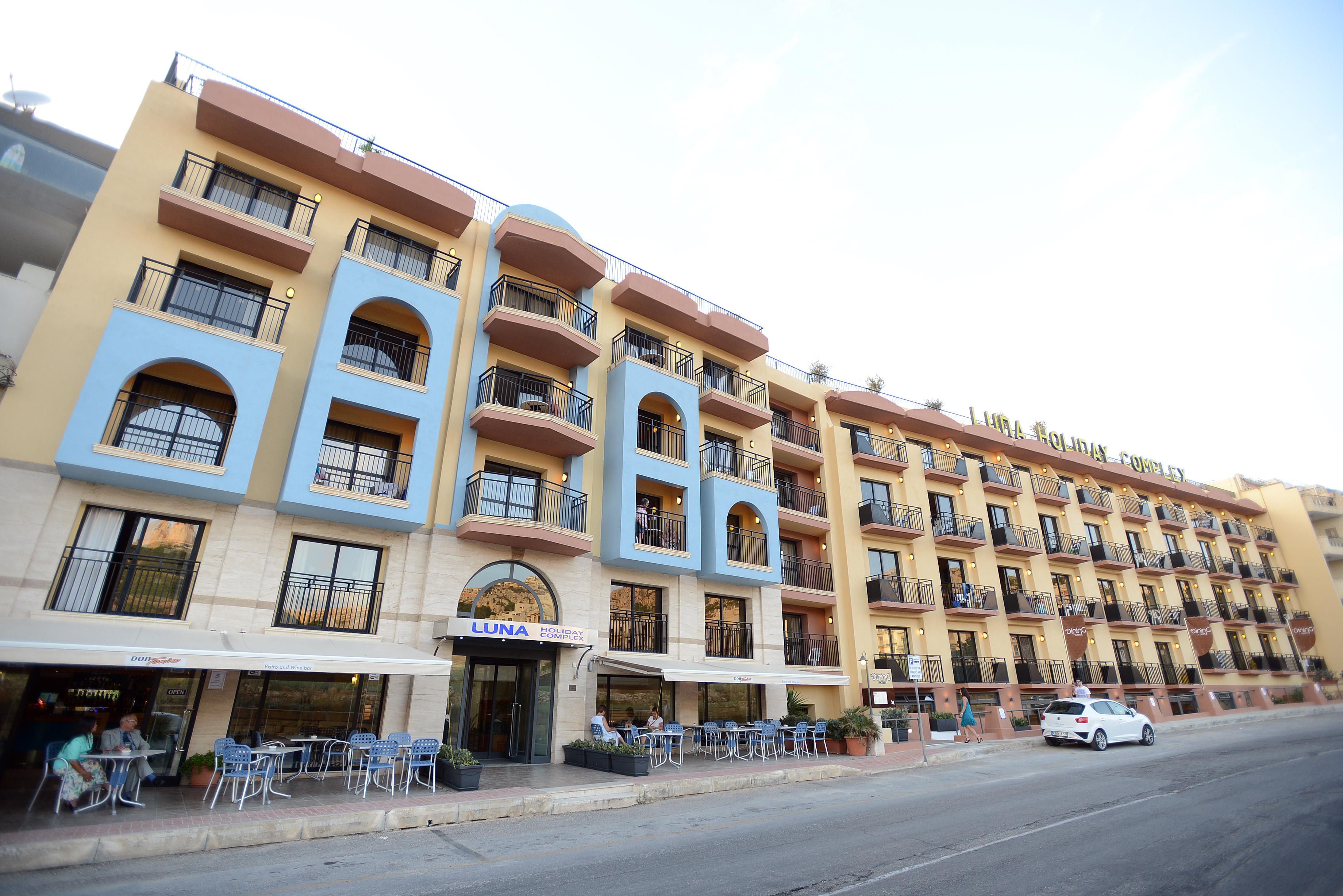 Luna Holiday Complex Mellieħa Exterior foto