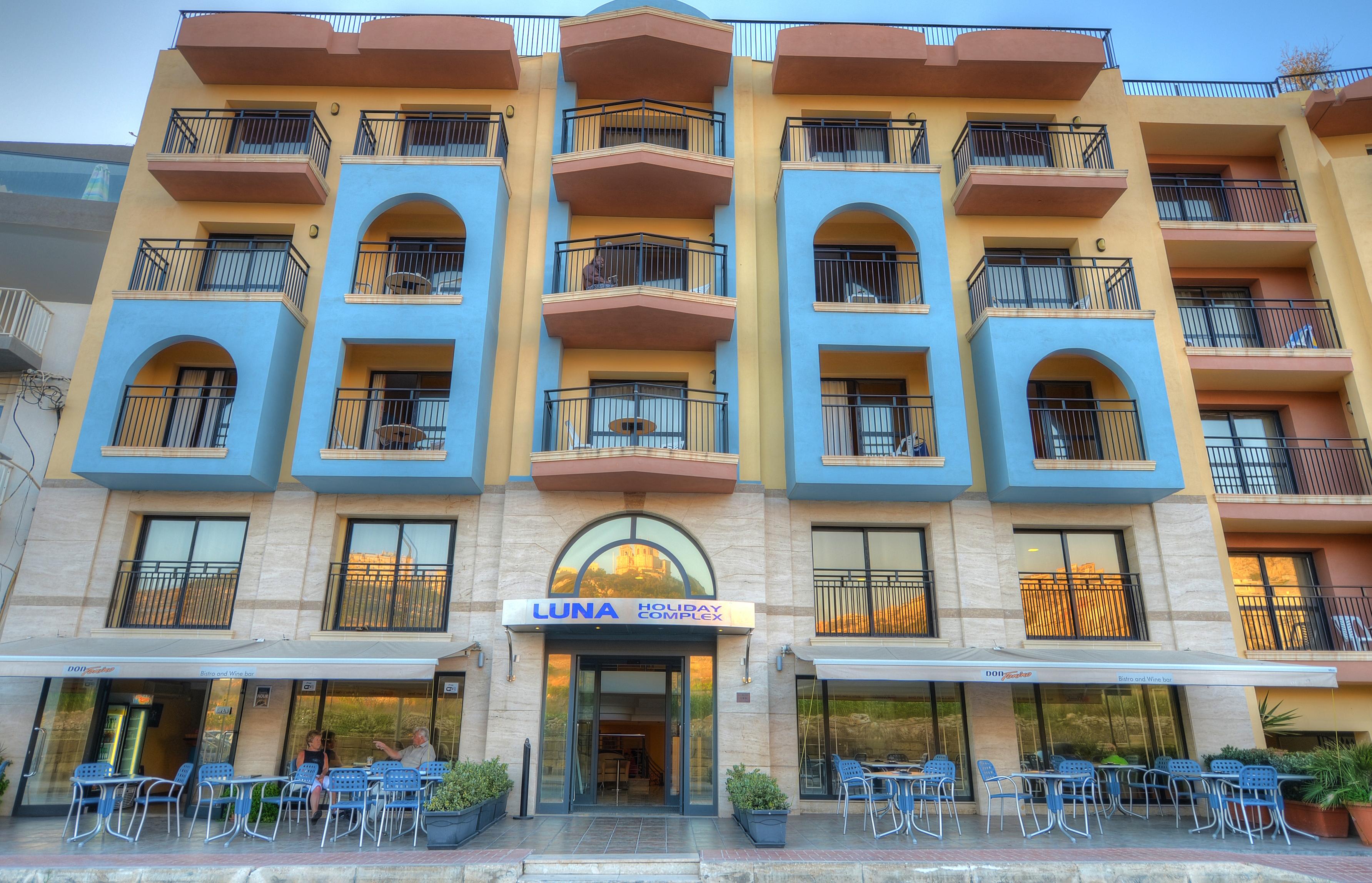 Luna Holiday Complex Mellieħa Exterior foto