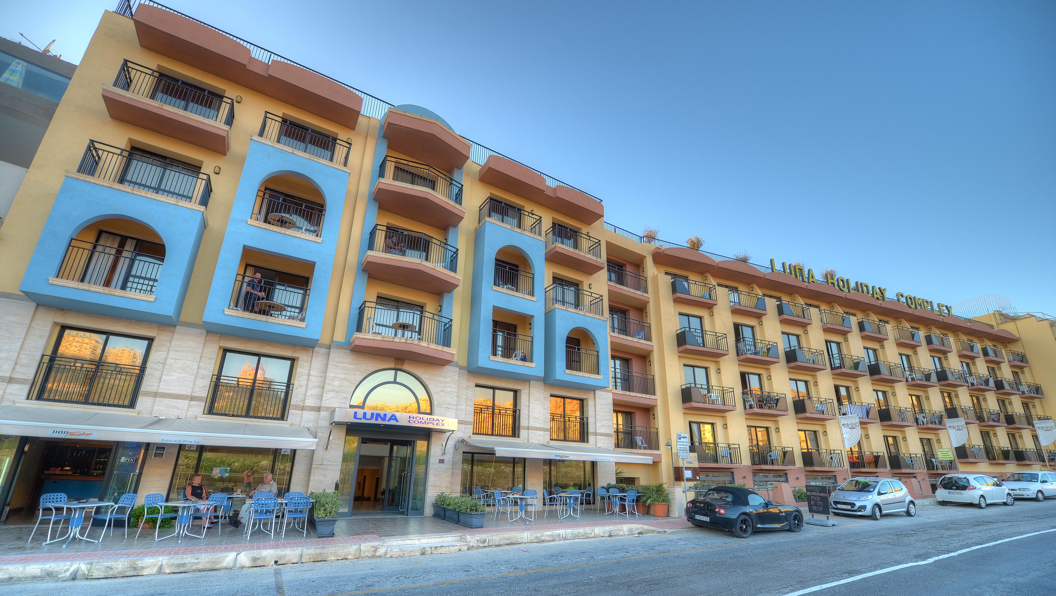 Luna Holiday Complex Mellieħa Exterior foto