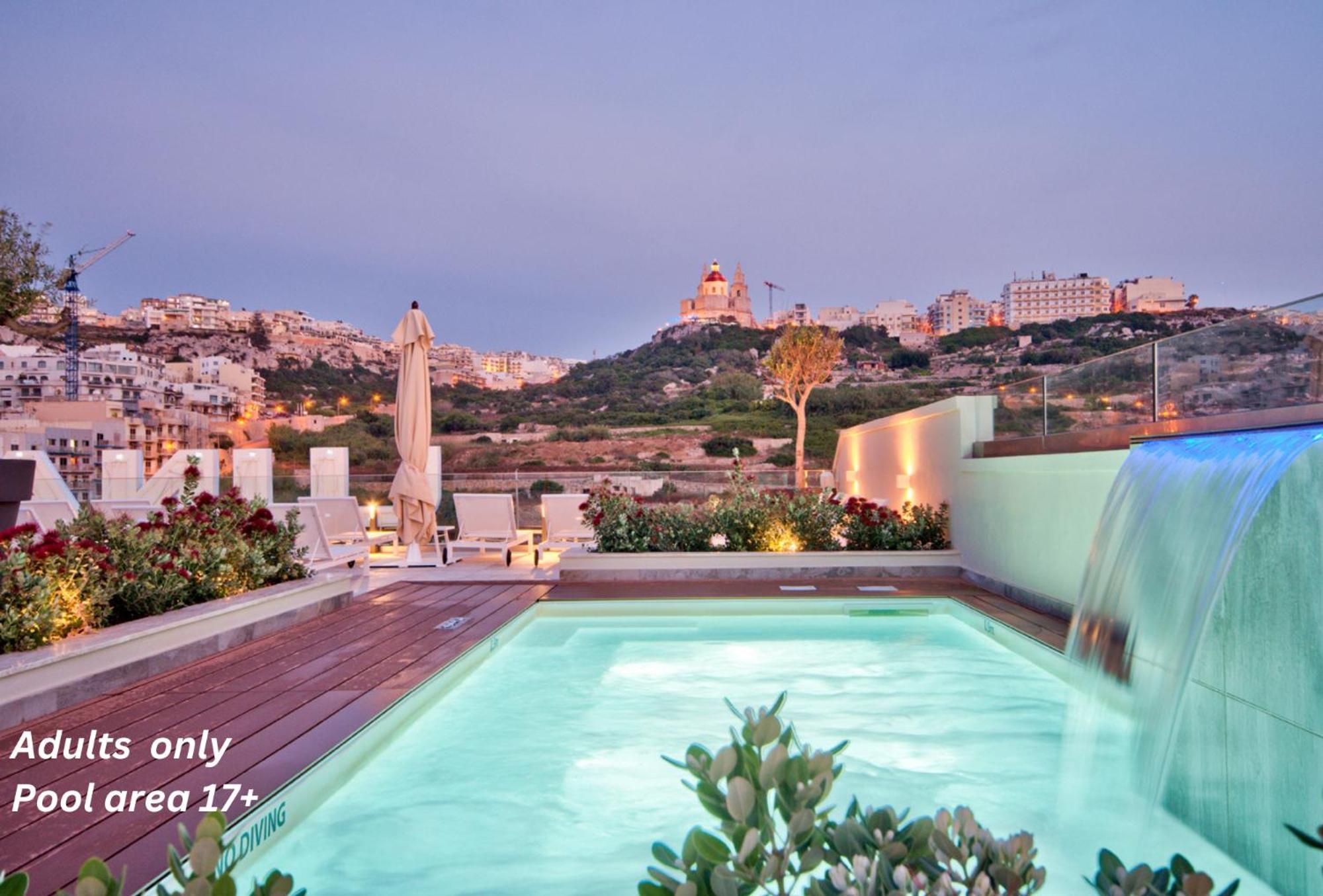 Luna Holiday Complex Mellieħa Exterior foto