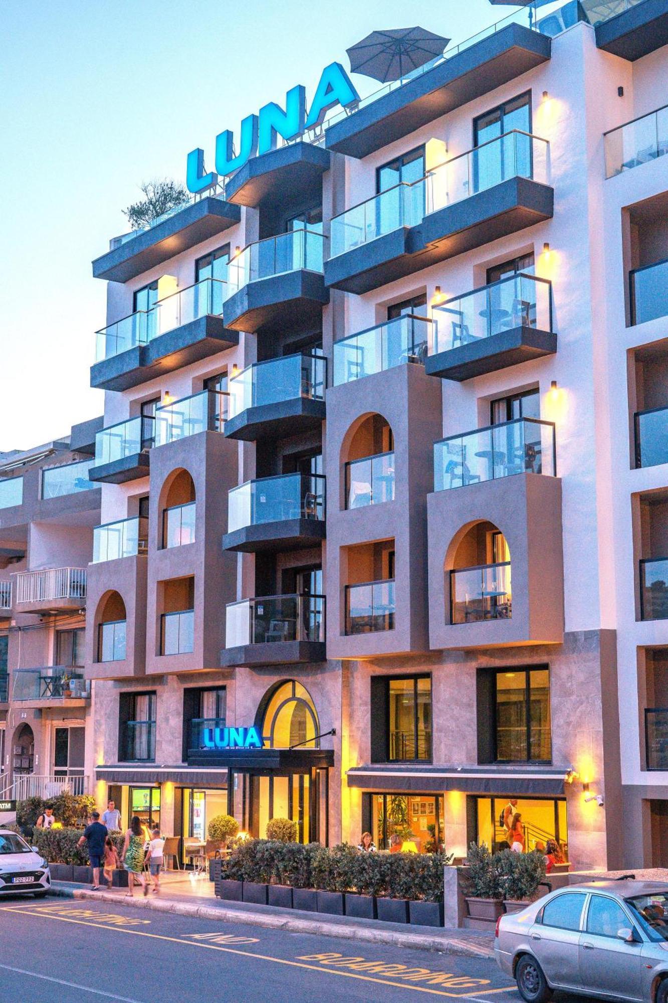 Luna Holiday Complex Mellieħa Exterior foto